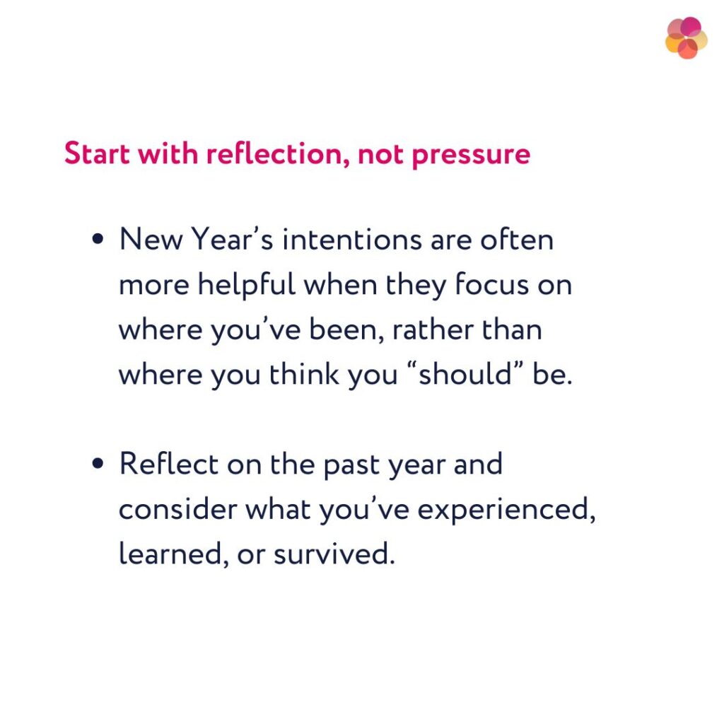 Five gentle ways to set intentions for the New Year