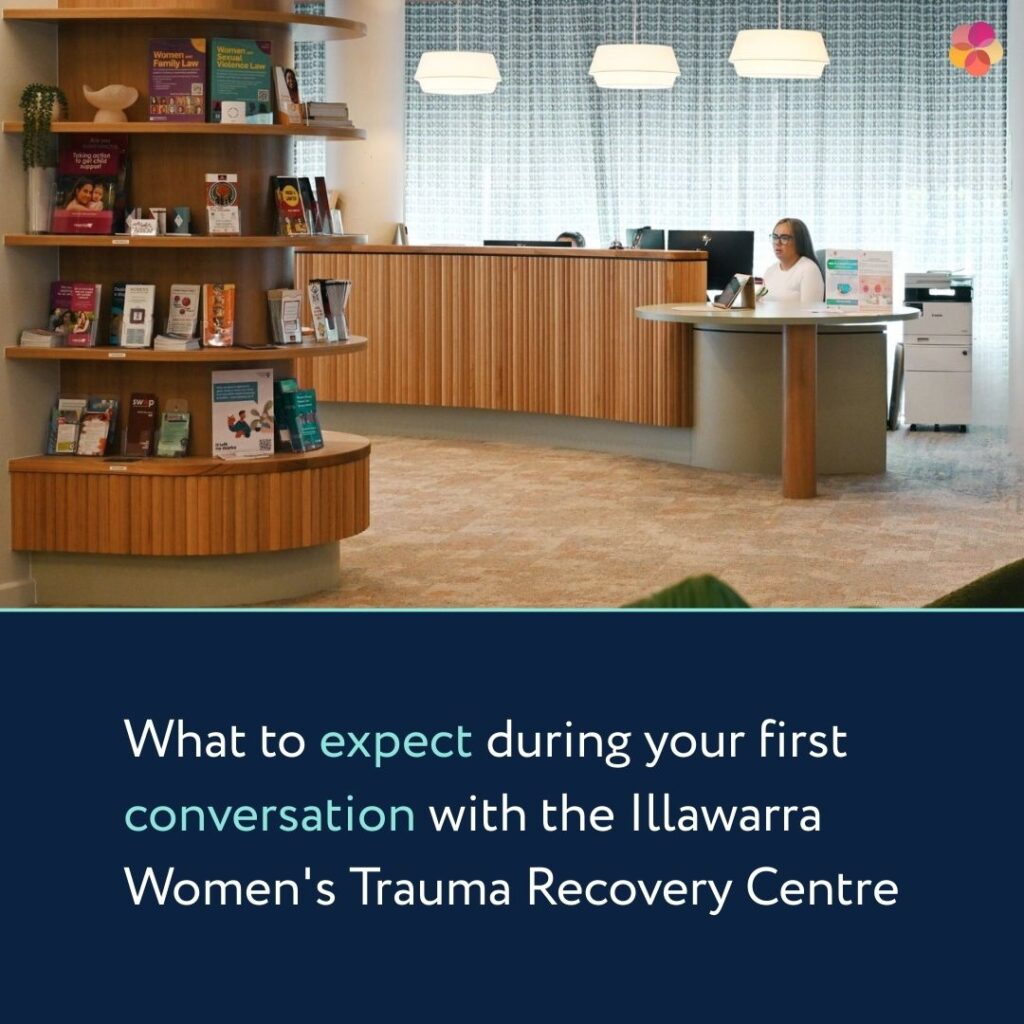 What to Expect during your first conversation with the Illawarra Women's Trauma Recovery Centre