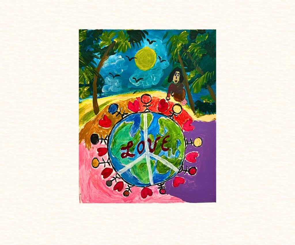 Love and Peace in the World, By Jasmine